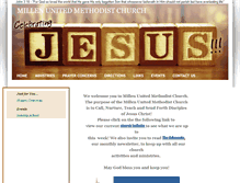 Tablet Screenshot of millenumc.org